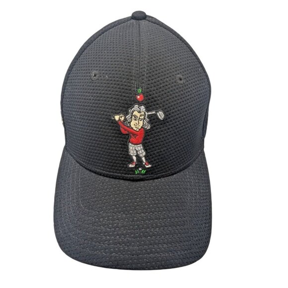 Callaway Great Big Bertha Sir Issac Black Mesh Golf Hat Cap Embroidered Adjustab - Picture 2 of 7